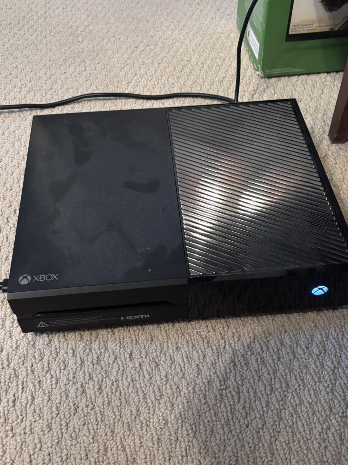 Xbox One 500 GB Black Console With Two Wired Controllers