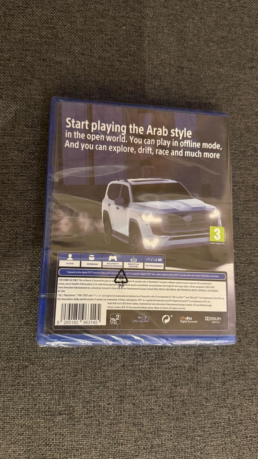 Arab Drift Cars I Sony PlayStation 4 – Sealed – NEW
