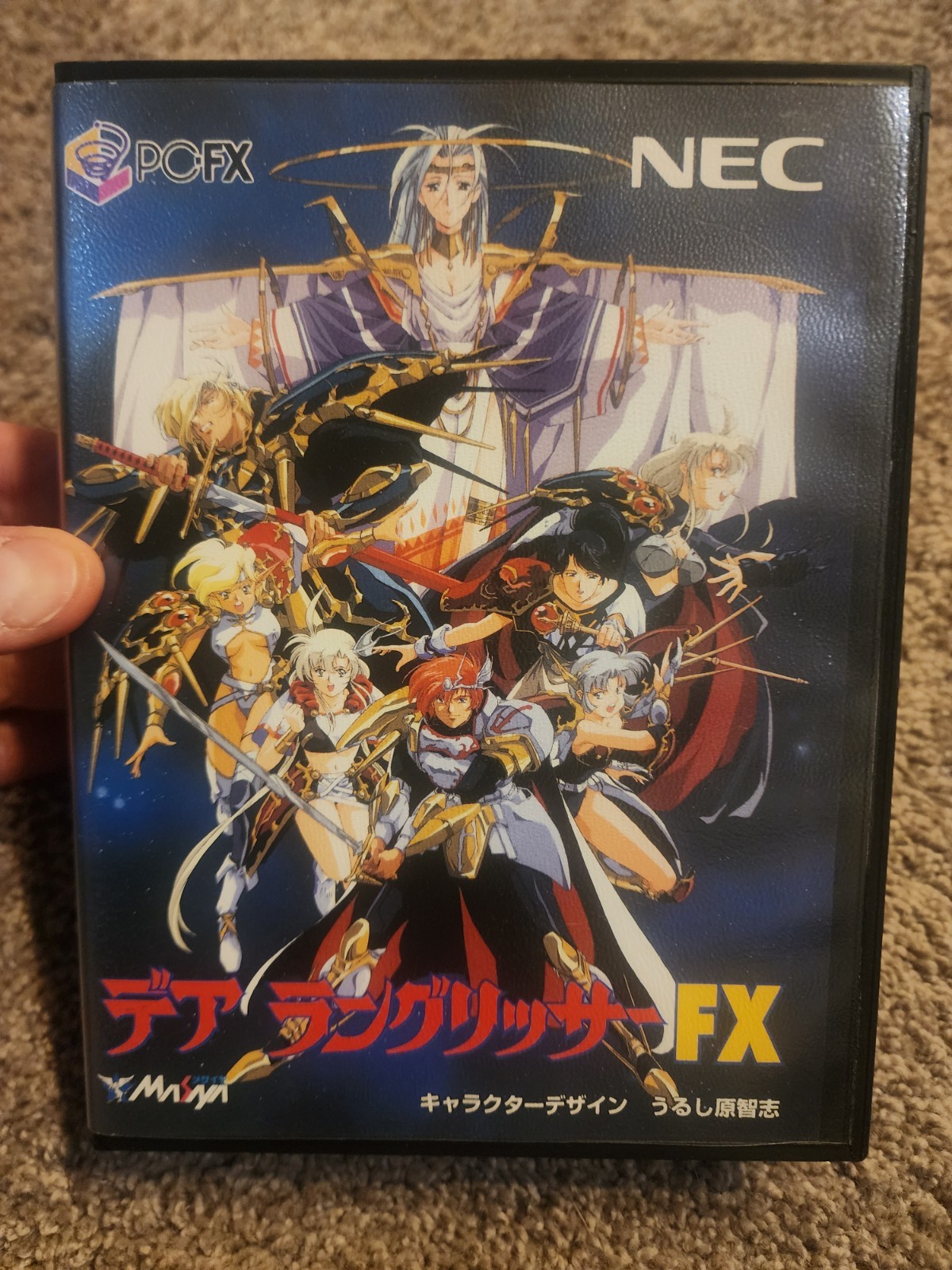 NEC PC-FX – Der Langrisser FX – Import Japan Japanese US SELLER 100% Rating