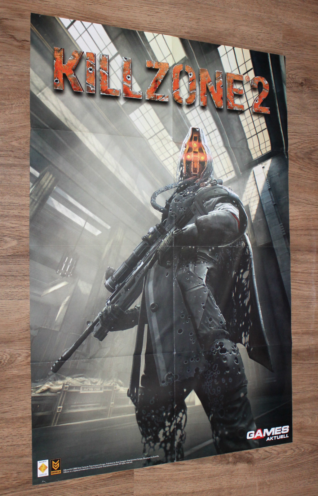 Killzone 2 & Need for Speed NFS Undercover very rare Poster 56x80cm