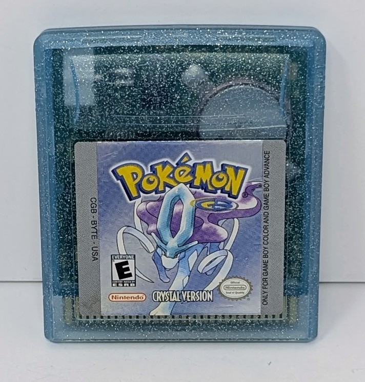 Pokemon: Crystal Version (Game Boy Color GBC, 2001) Authentic – Tested!