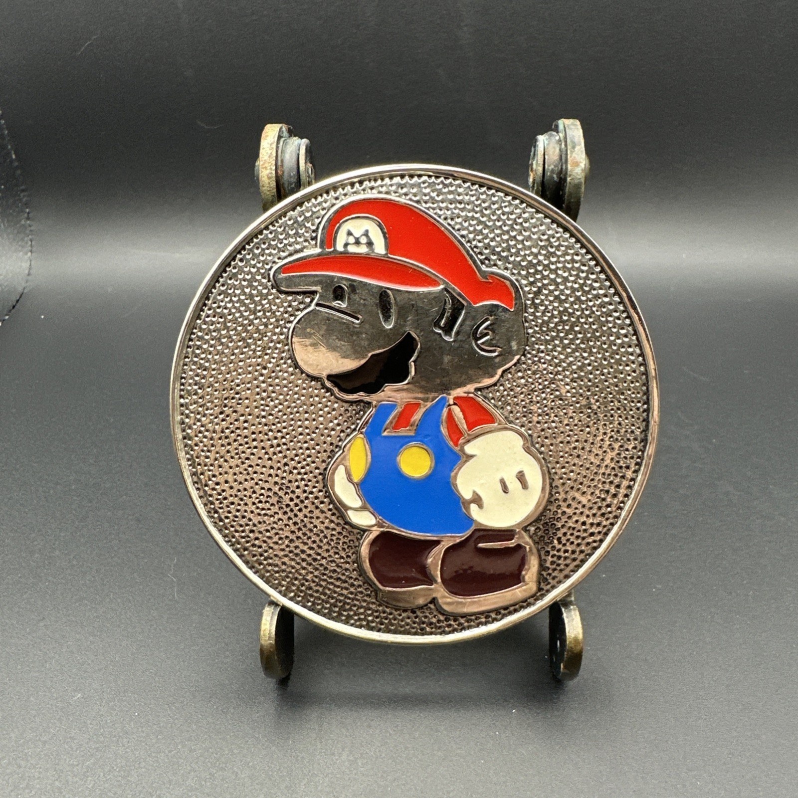 Paper Mario RARE Nintendo 64 Men’s Belt Buckle. “Perfect For Mario Collectors”