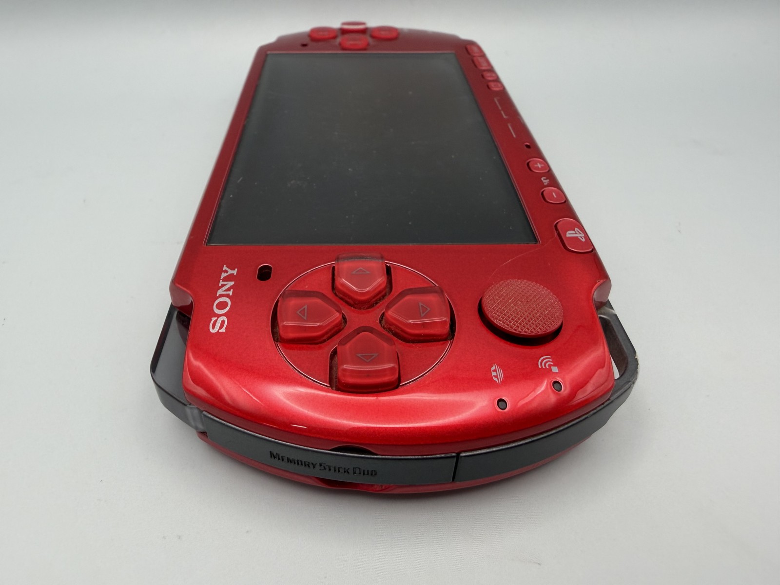 Sony PSP 3000 Radiant Red Japan Import – Tested Working + New Battery & Charger