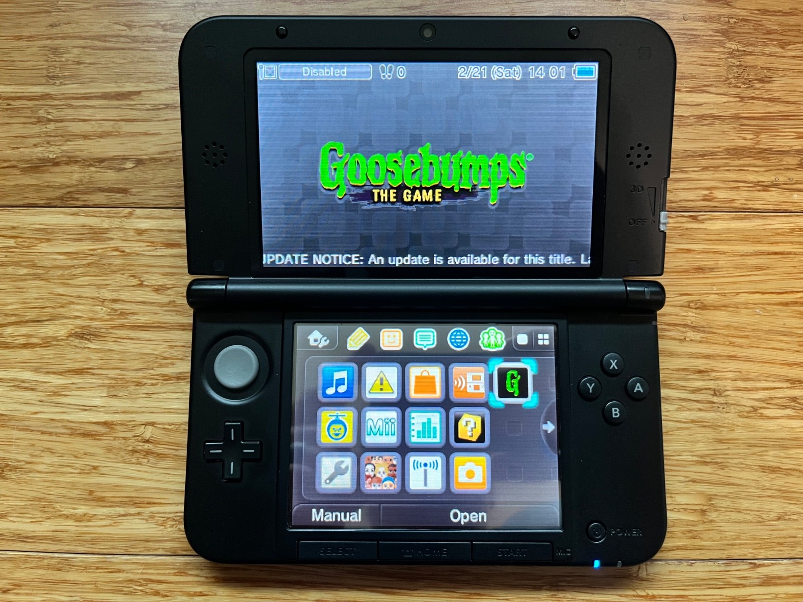Goosebumps: The Game (Nintendo 3DS, 2015)