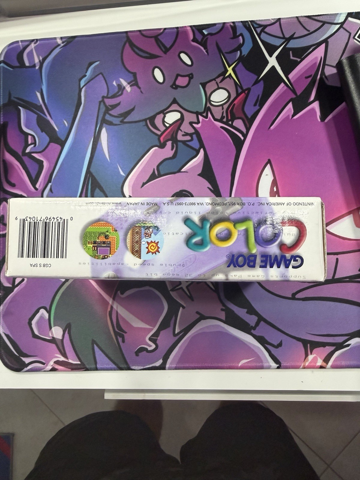 Nintendo Game Boy Color Handheld System – Atomic Purple – Factory Sealed New