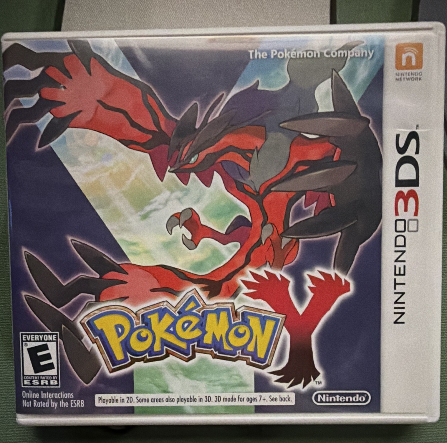 Nintendo Pokémon Y (Nintendo 3DS, 2013) complete in box