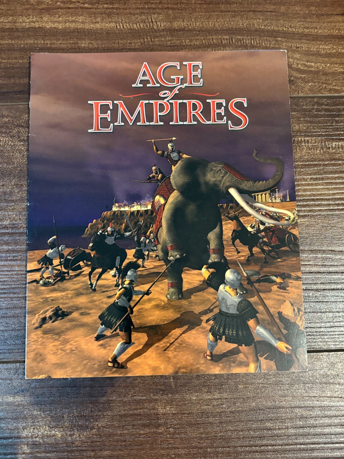 Age of Empires Fold Out Resource Reference Insert Strategy Players Guide