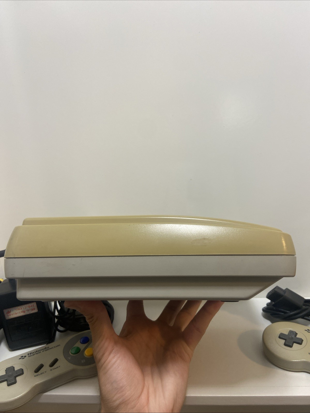 Nintendo Super Famicom Console Bundle 2 Controllers Mario Kart Tested Japan