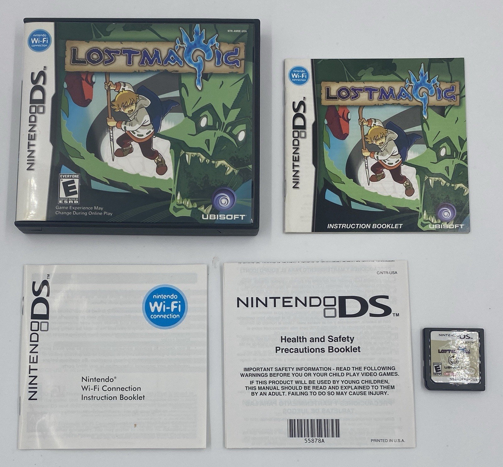 CIB Lost Magic Nintendo DS 2DS 3DS Ubisoft Taito RPG Craft Spells Quick Shipment