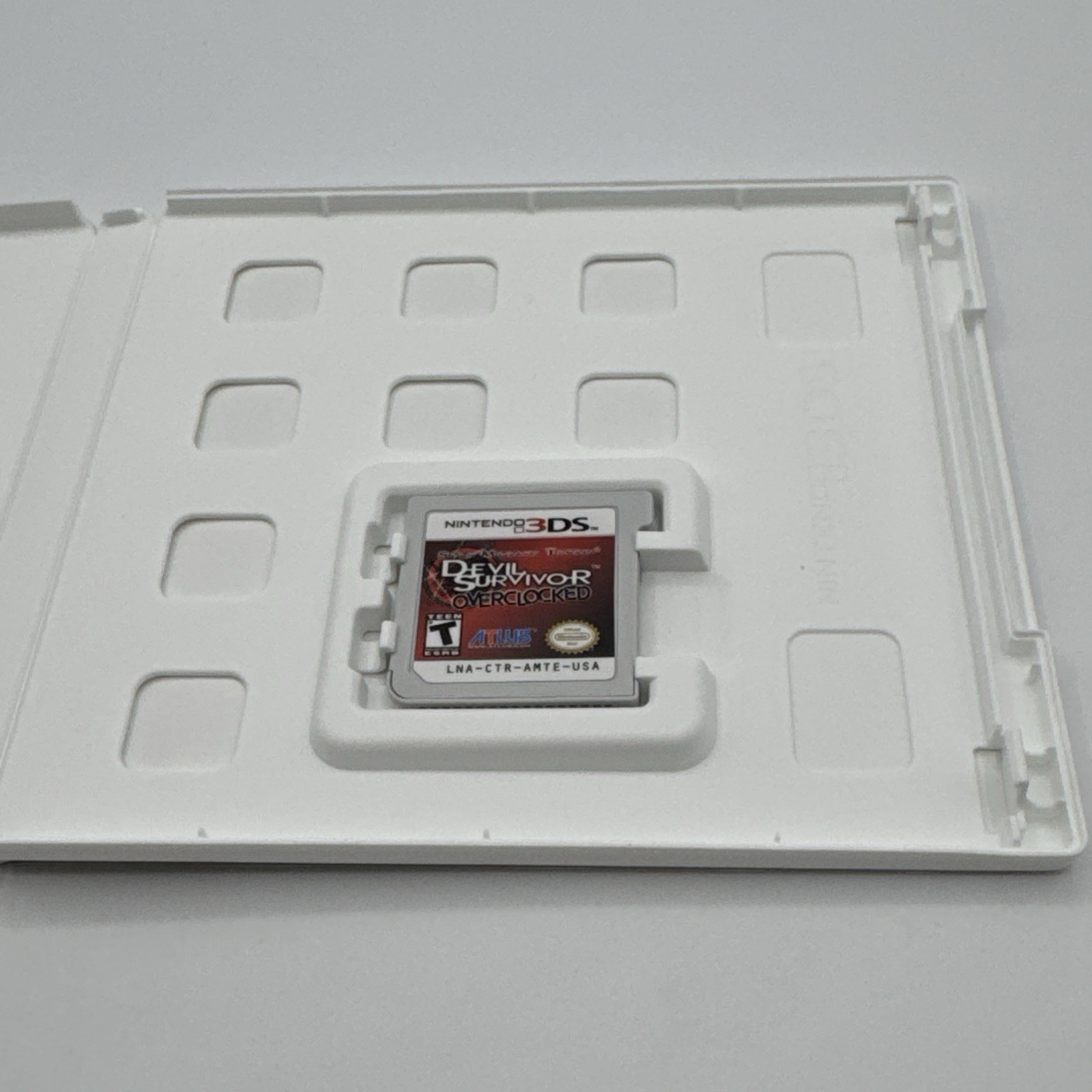 Shin Megami Tensei: Devil Survivor Overclocked 3DS, NO MANUAL Very Clean Tested
