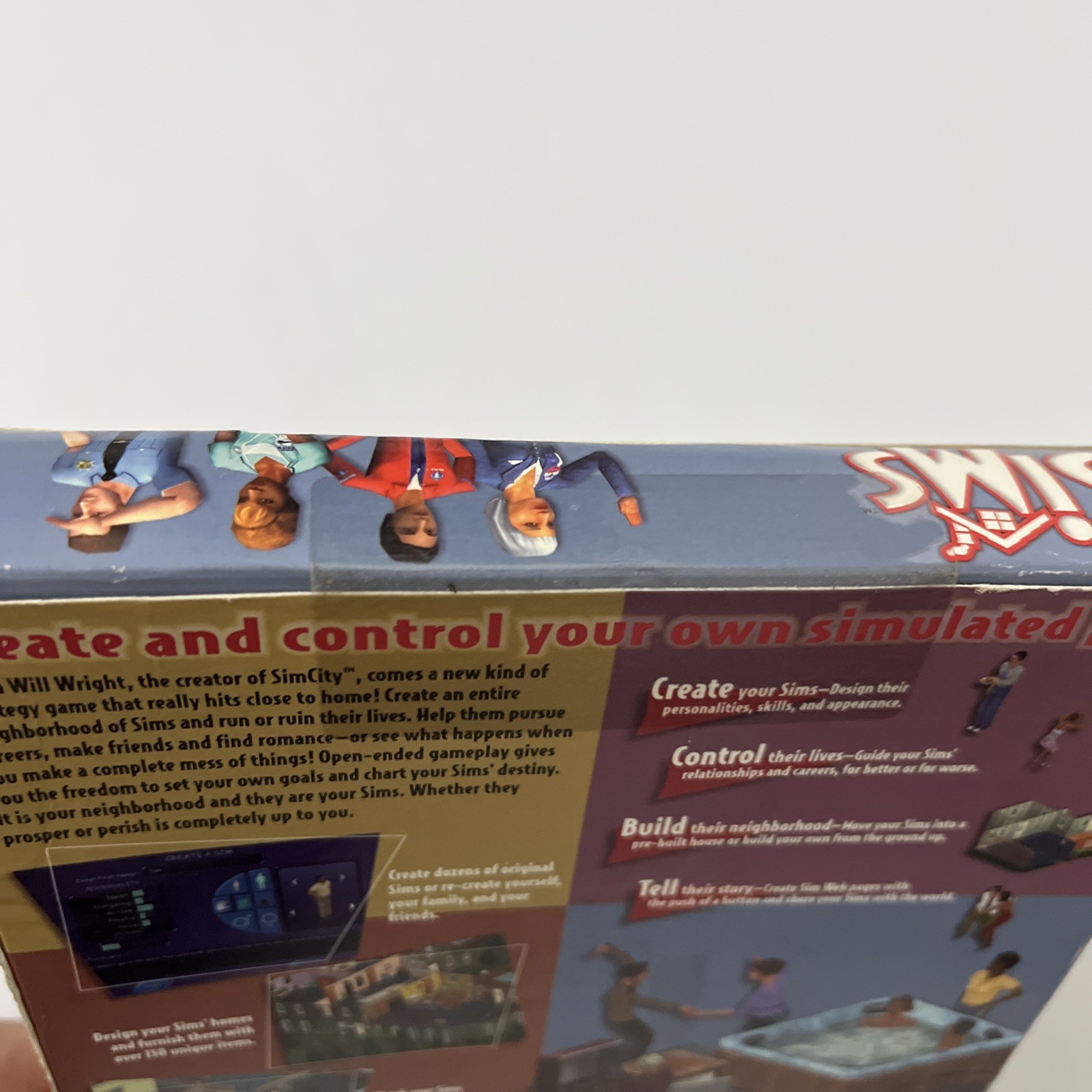 The Sims EA Big Box Original PC Computer Game 2000 Game Of The Year – New Sealed