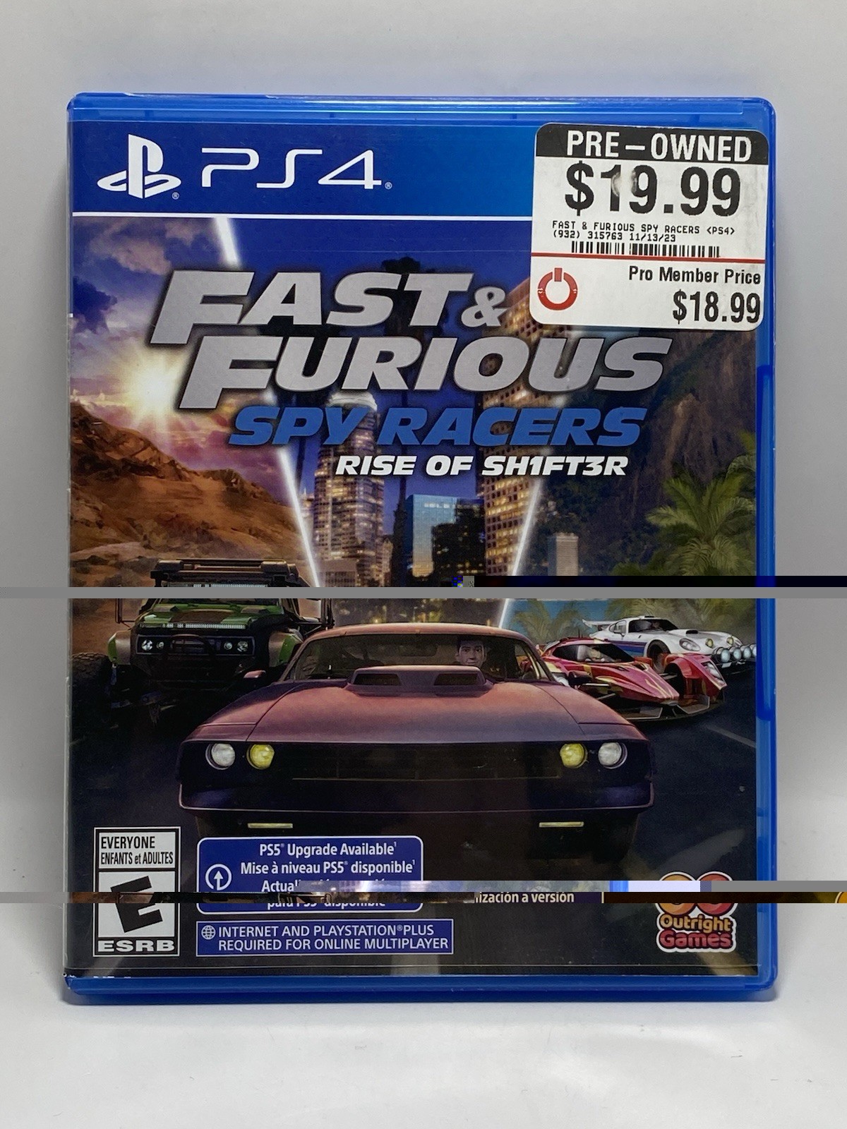Fast & Furious – Spy Racers – Rise of the Sh1ft3r (PlayStation, 2021)