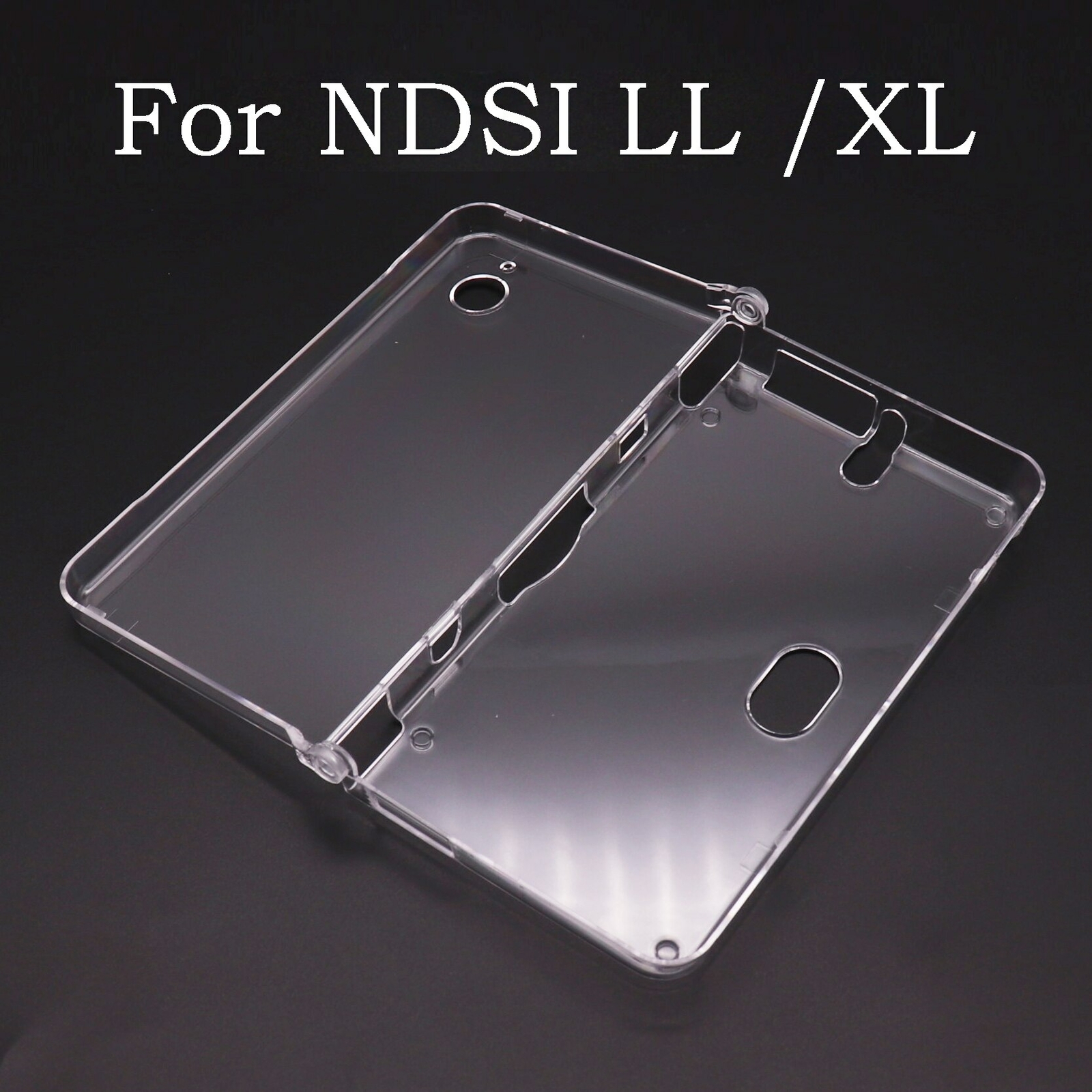 For Nintendo NDSi XL/LL Transparent Clear Crystal Hard Case Cover Shell Skin