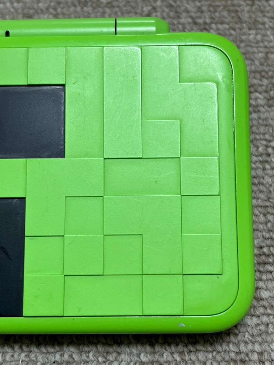 New Nintendo 2DS XL LL Minecraft Creeper Edition Console region Japanese B955