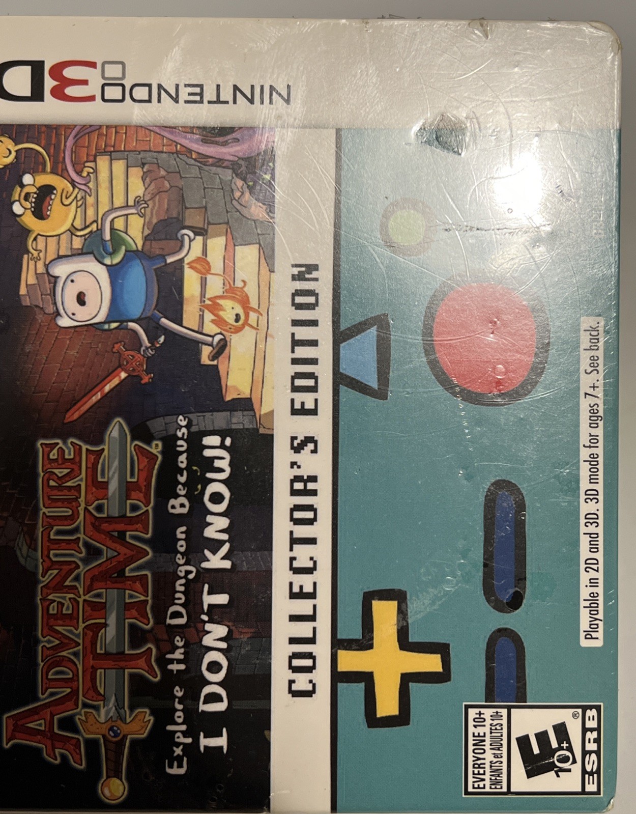 Adventure Time: Explore the Dungeon Collector’s Edition (Nintendo 3DS) New