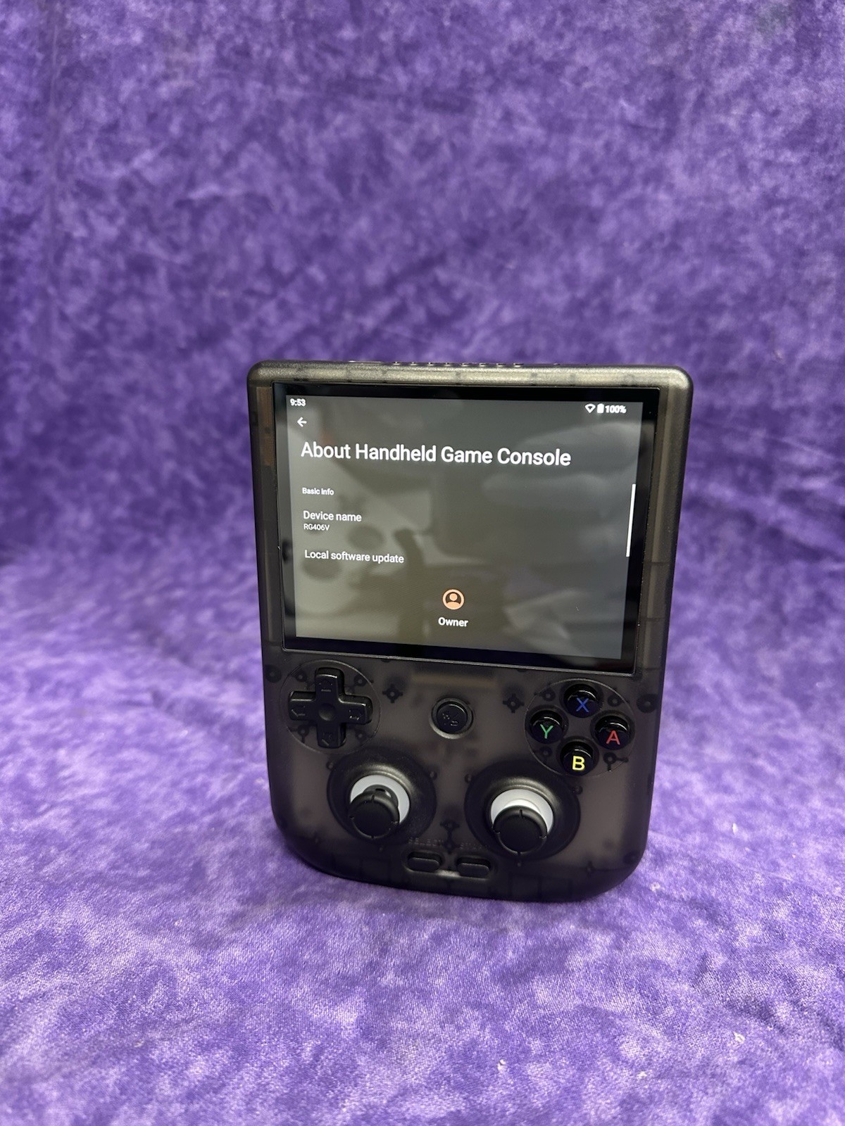 💥BRAND NEW FACTORY BOX💥ANBERNIC RG 406V ANDROID 13 HANDHELD GAME 4K CONSOLE