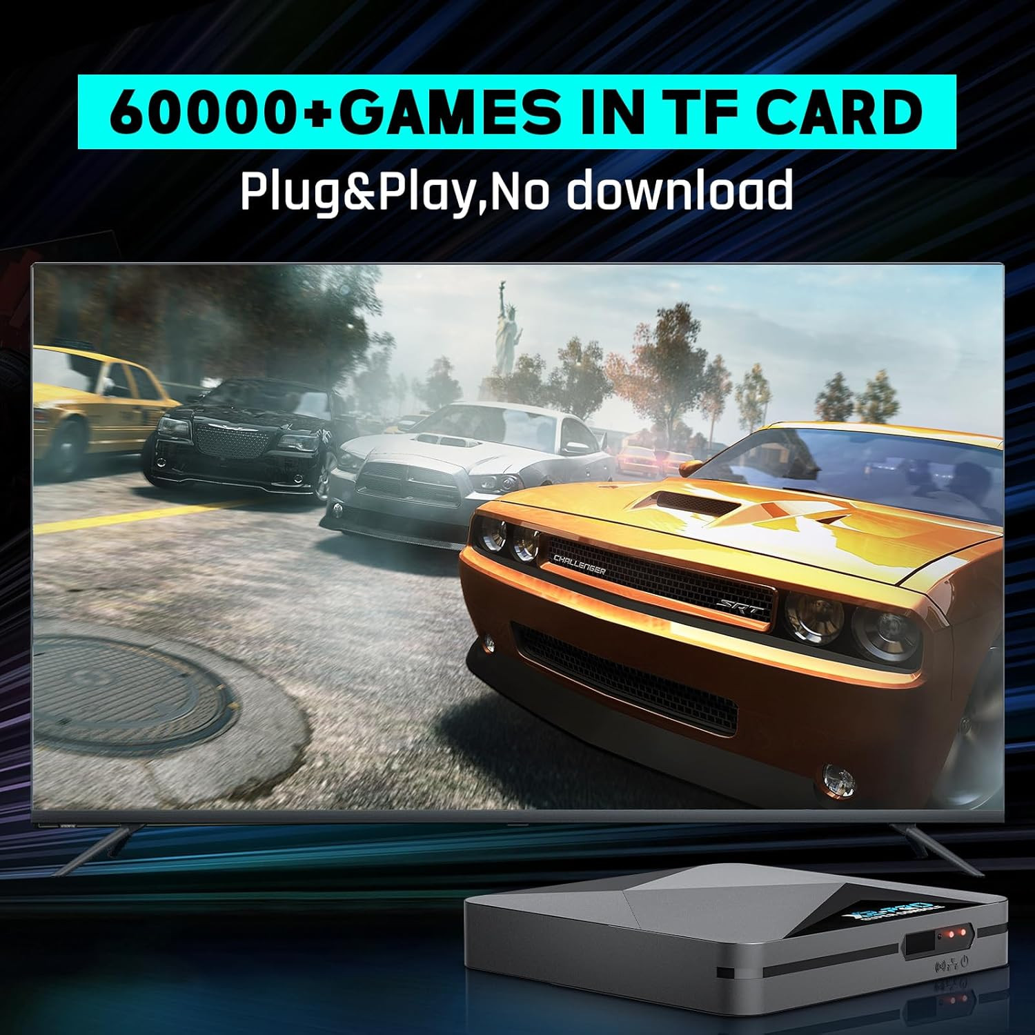 Consola de juegos retro, X2 Pro con más de 60.000 juegos