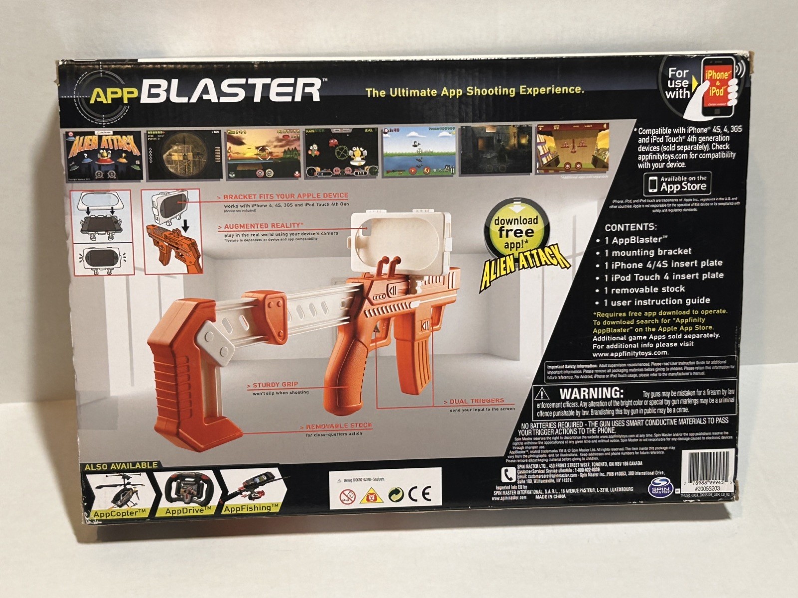 NEW – App Blaster The Ultimate App Shooting Experience Appfinity