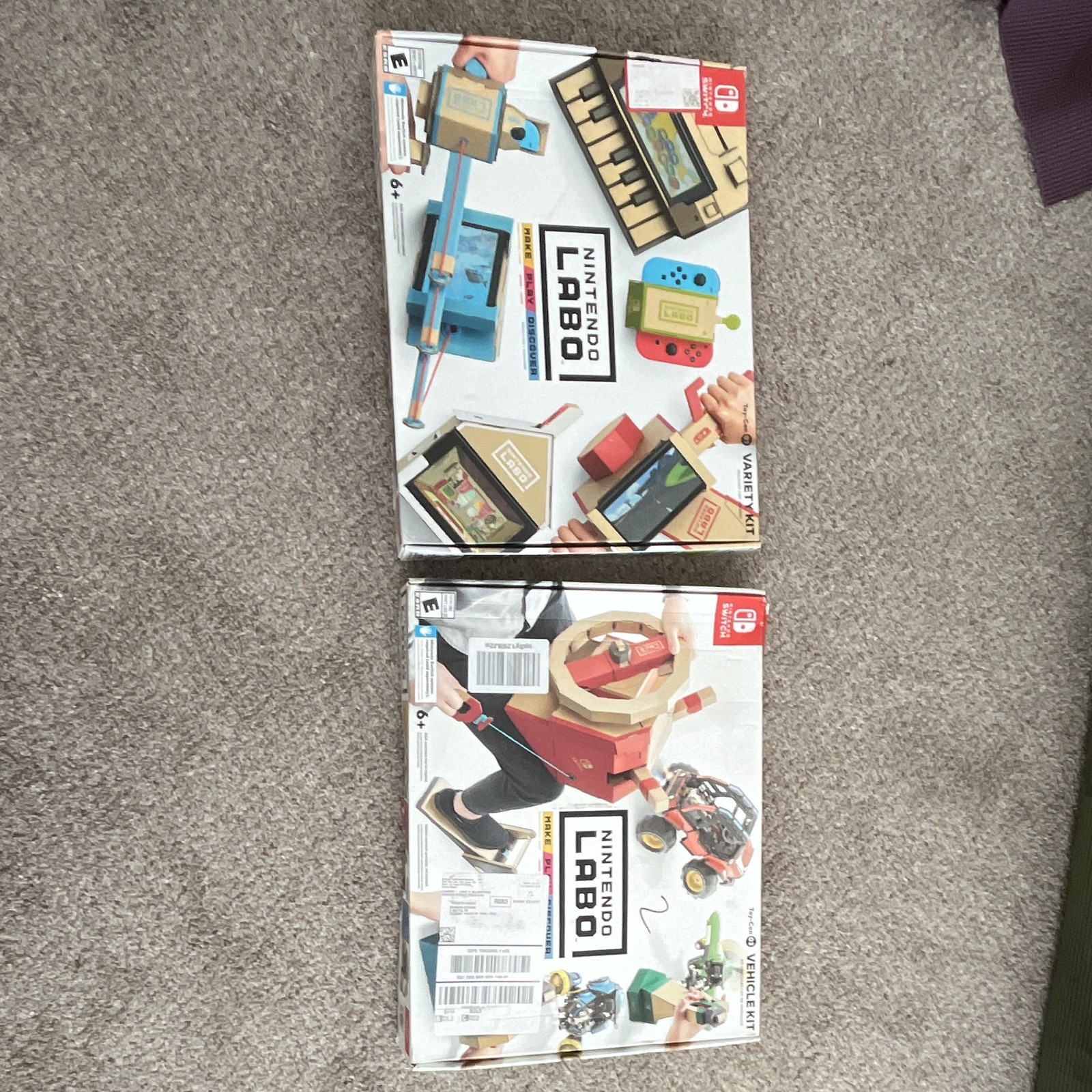 Nintendo Labo Toy-Con Variety Kit + Vehicle Kit for Nintendo Switch
