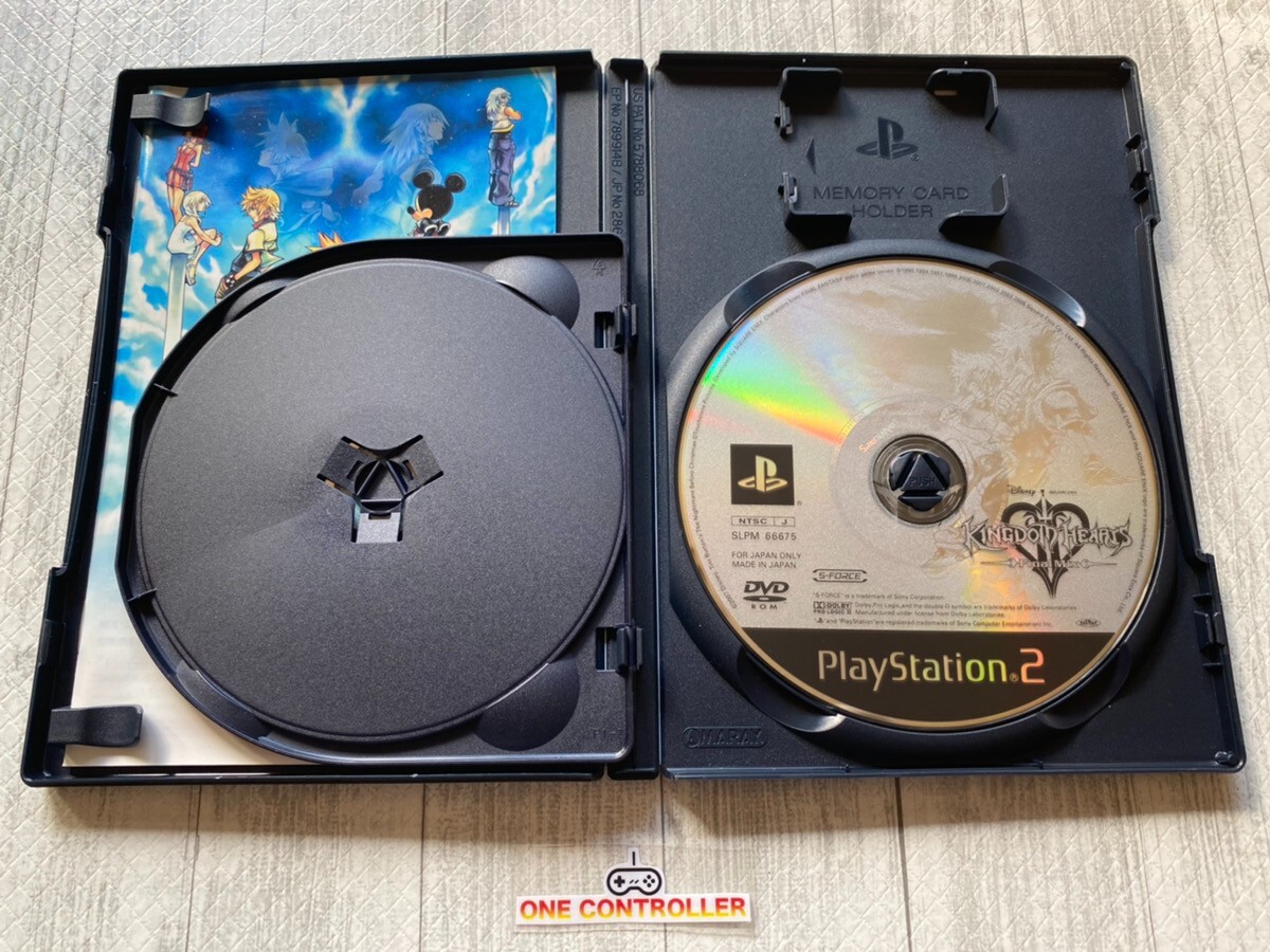 SONY PS2 Kingdom Hearts Ⅰ＆Ⅱ & Final Mix & Finding Nemo & Disney Sea from Japan