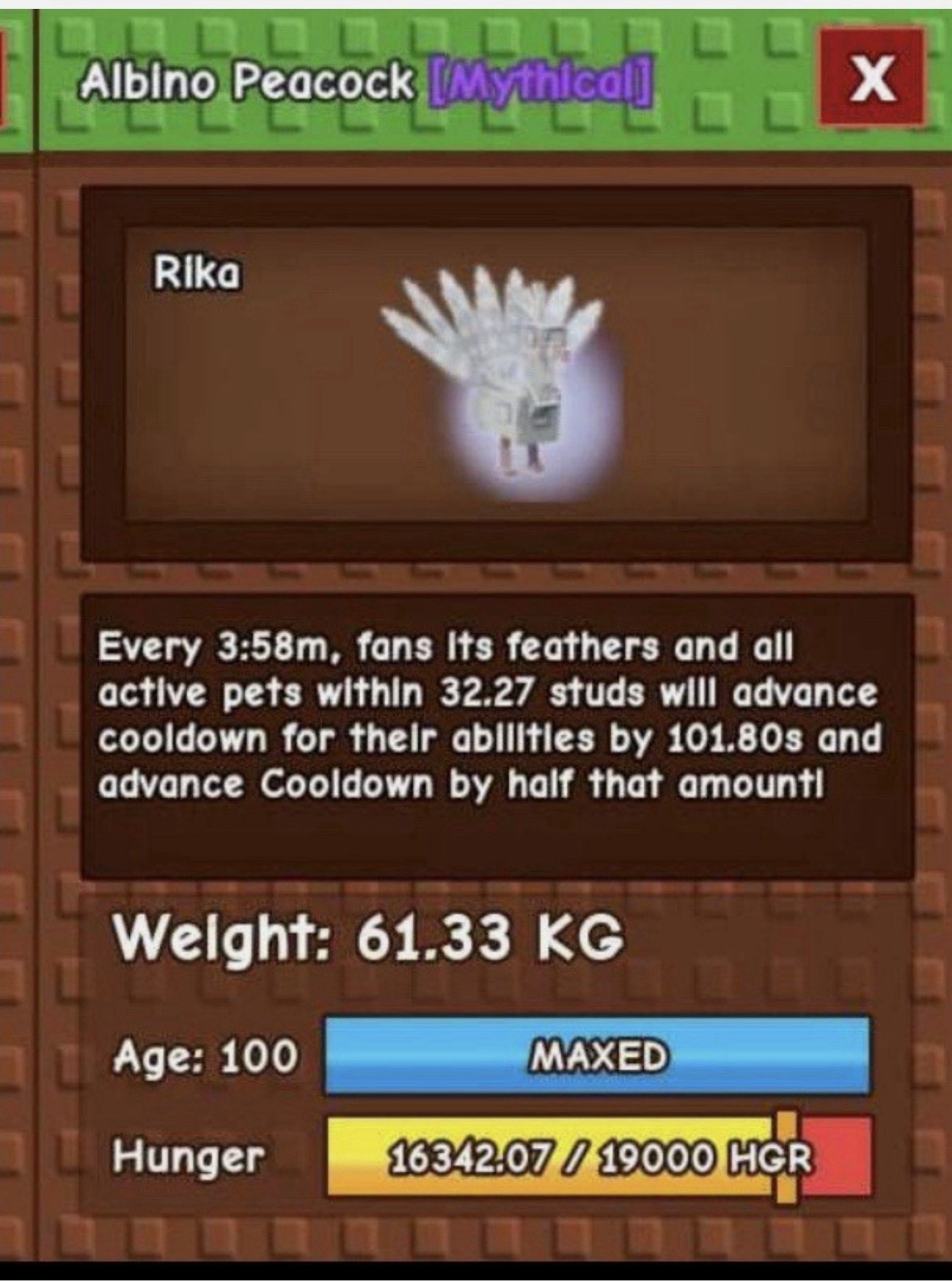 ALBINO PEACOCK 🦚 | CHEAPEST |🪴Grow a Garden ‼️FAST & EASY DELIVERY‼️