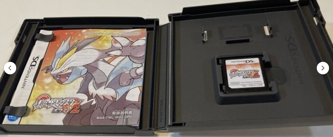 Pokemon Soul Silver Black 2 White 2 Platinum set Nintendo DS NDS