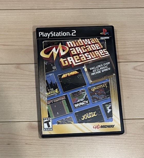 Midway Arcade Treasures PlayStation 2 PS2 Game, 2003, Complete, Tested