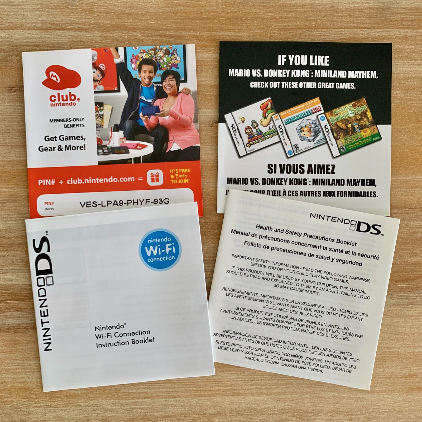 Mario vs. Donkey Kong:Mini-Land Mayhem (Nintendo DS, 2010) CIB Tested Authentic