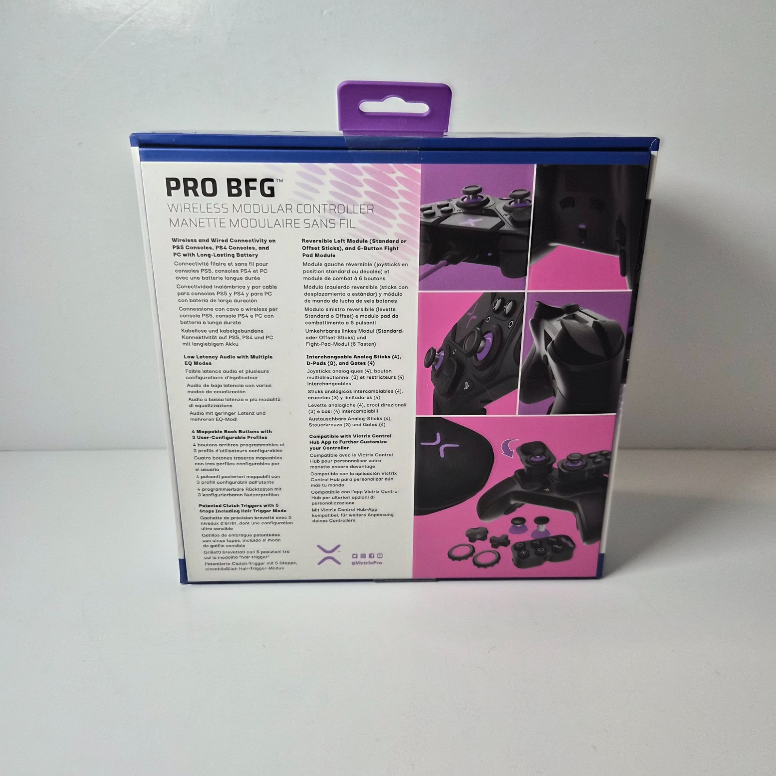 PDP Victrix Pro BFG Wireless Modular Controller PS5 PS4 Box Tested