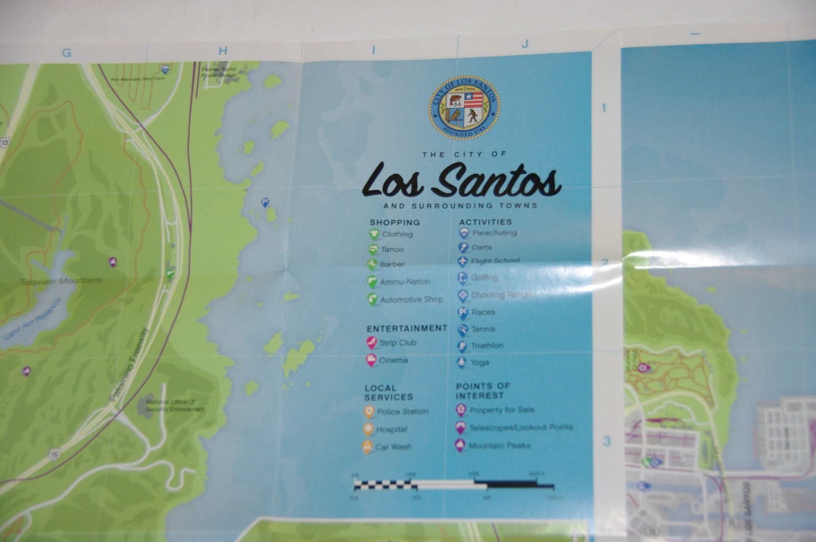 XBOX 360 PS3 PS4 PS5 ✔ GTA GRAND THEFT AUTO 5 V LOS SANTOS MAP ONLY