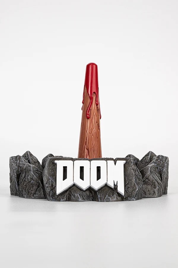 DOOM Daisy Plush with Base and Pike Brand New in Sealed Box Bethesda Sold Out