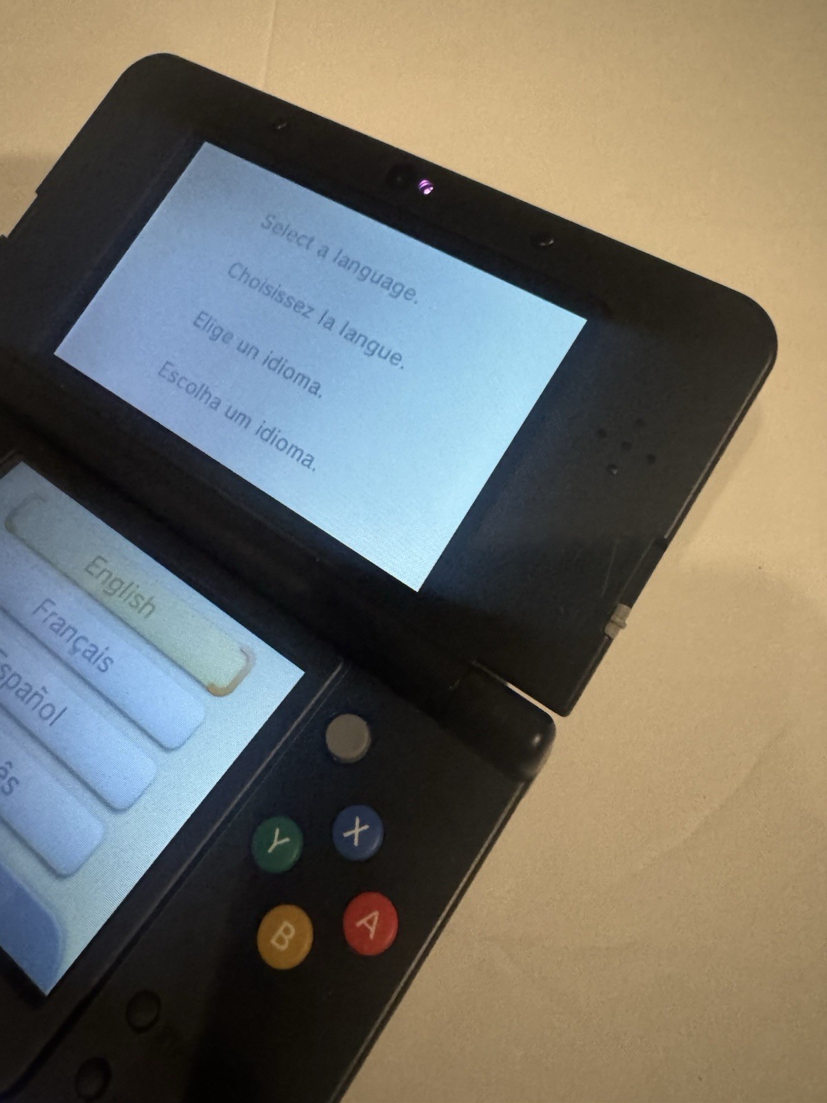 Nintendo 3DS – Original Super Mario Edition (Black Friday) w/charger