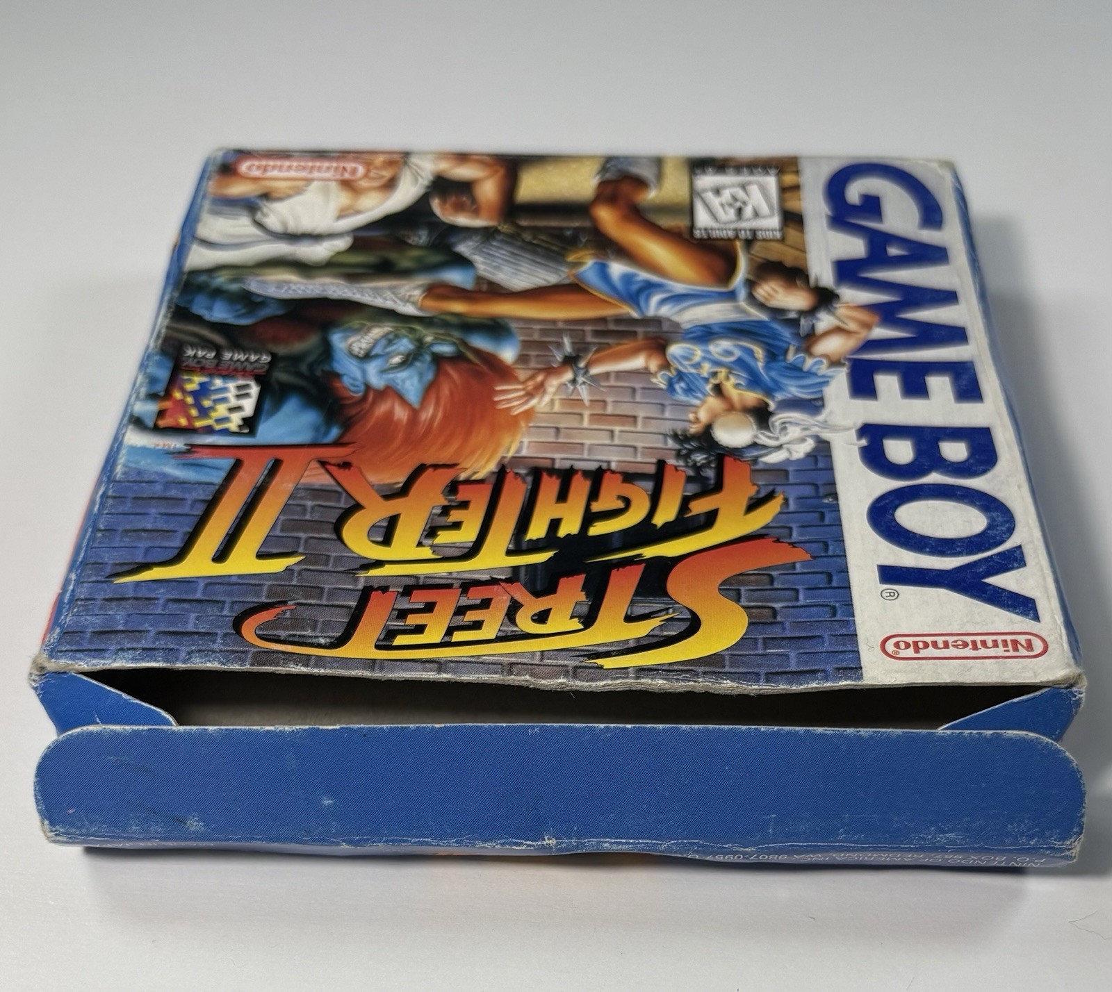 Street Fighter II 2 (Nintendo GameBoy 1995) W/ Box & Inserts READ – TESTED WORKS