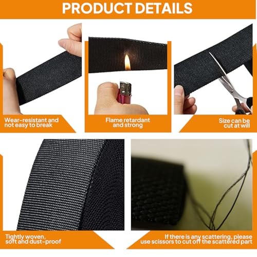 2-1/4” Hydraulic Hose Protector Sleeve Hose Sheathing Wrap 30Feet(360Inch)