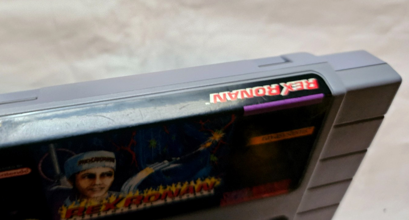 Rex Ronan Experimental Surgeon Cartridge Only Authentic SNES Super Nintendo 1993