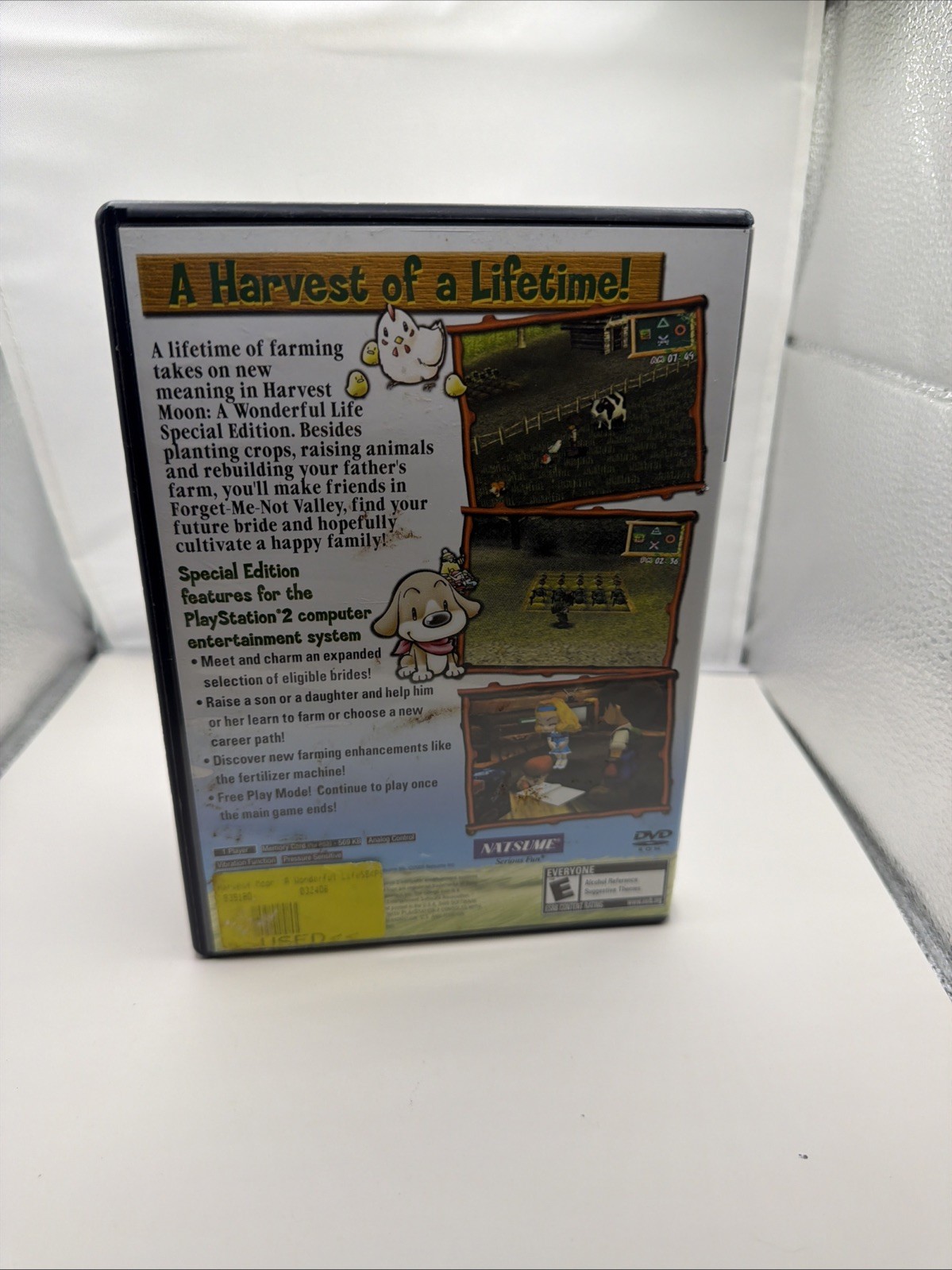 Harvest Moon: A Wonderful Life — Special Edition (Sony PlayStation 2, 2005)
