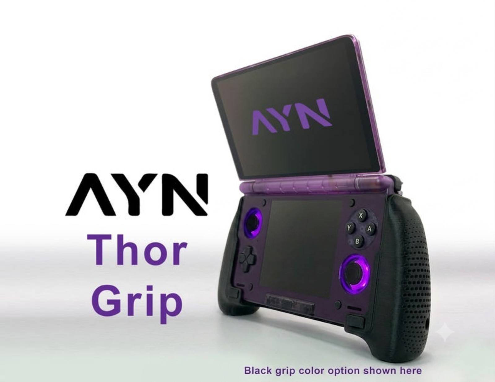 AYN Thor Grip Ergonomic Controller Attachment for AYN Thor, Black