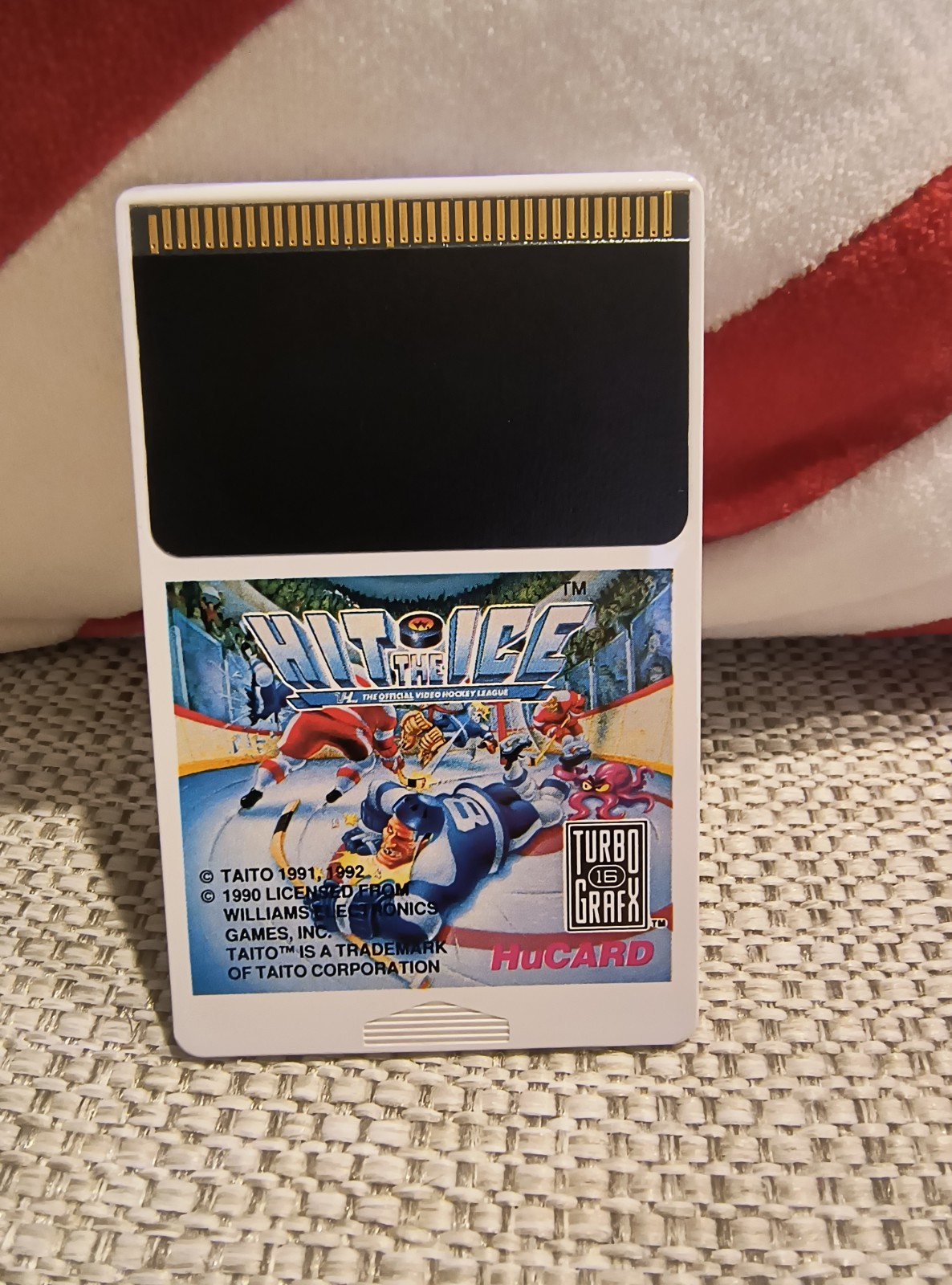 Hit the Ice TURBOGRAFX-16 Cib. Tested And Working!