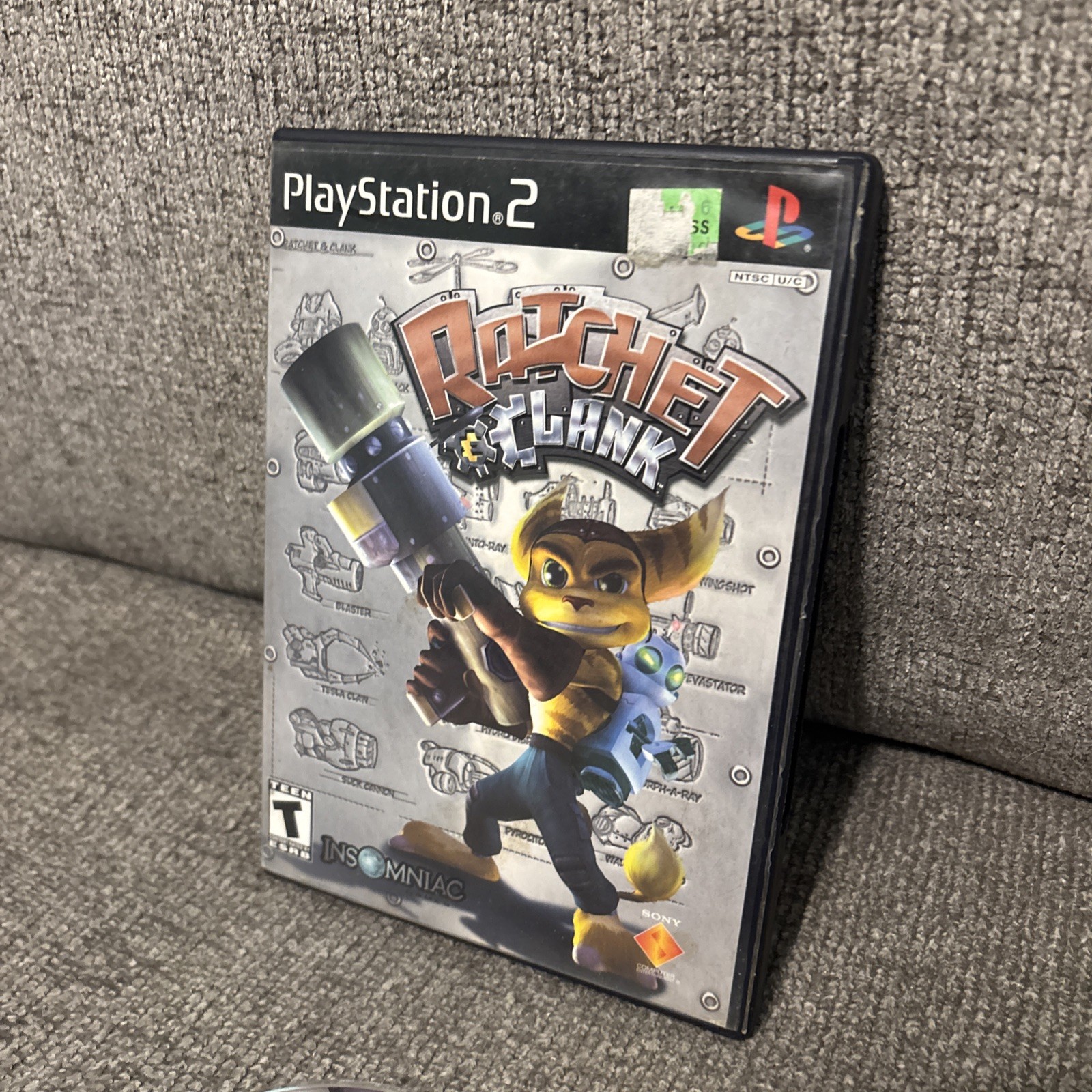 Ratchet & Clank – Sony PlayStation 2 PS2 Tested Works, No Manual