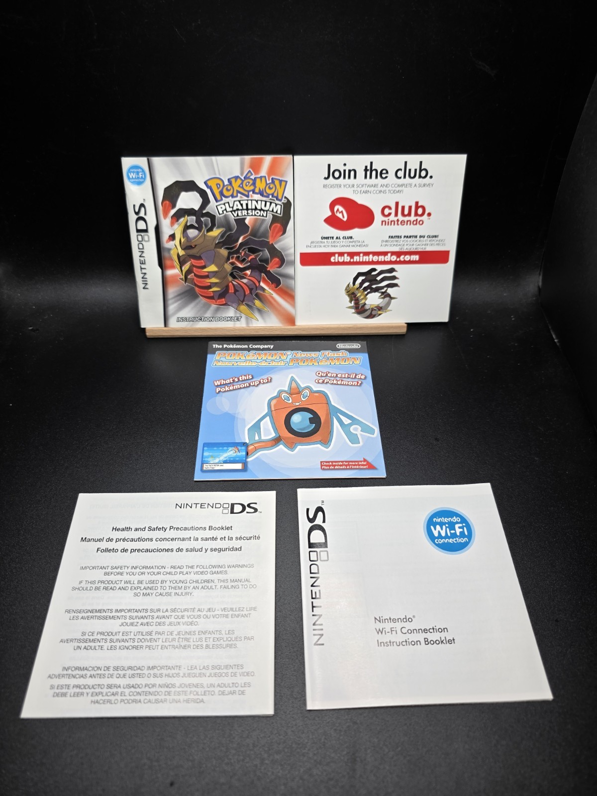 Pokemon Platinum Version Authentic Nintendo DS CIB Complete In Box W/ Manual