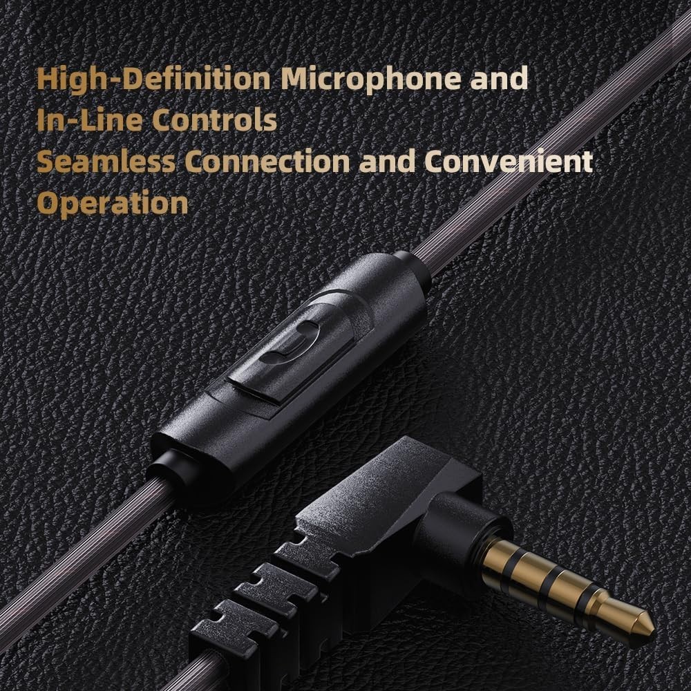 Dynamic Driver QKZ ENZO Earphones | 20Hz-20kHz Frequency Range for Clarity