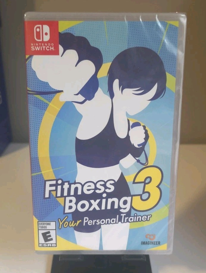Fitness Boxing 3: Your Personal Trainer (Nintendo Switch, 2024) New & Sealed