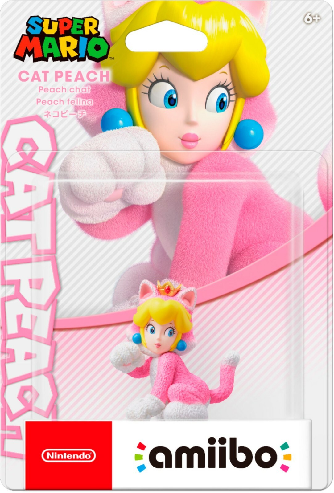 Cat Peach amiibo Nintendo Switch Super Mario Series – Bowser’s fury – ship asap