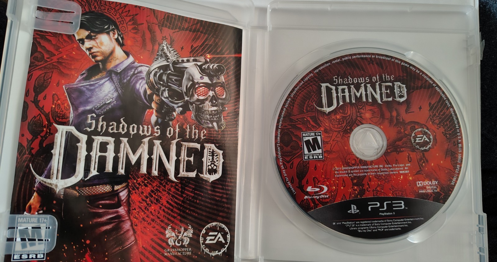 Shadows of the Damned (Sony PlayStation 3, 2011) CIB