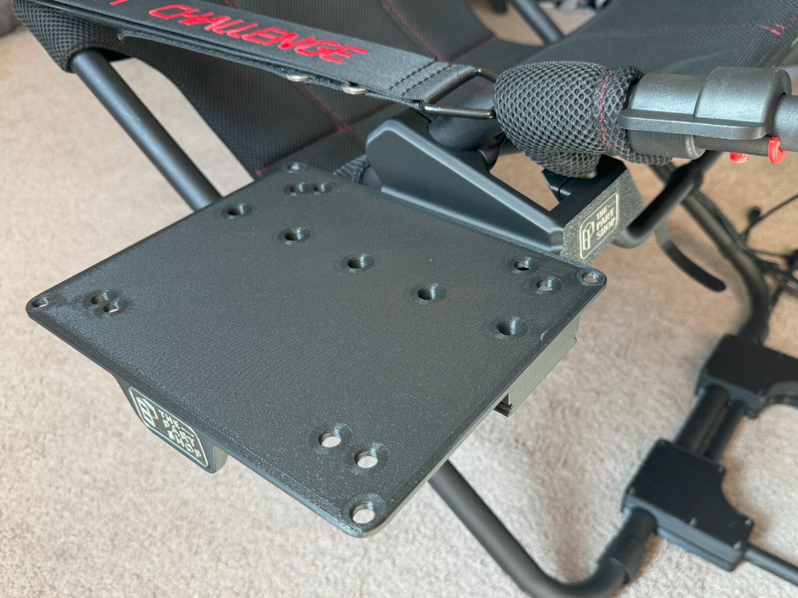 HOTAS Mounting Bracket for Playseat Challenge or Challenge X Logitech