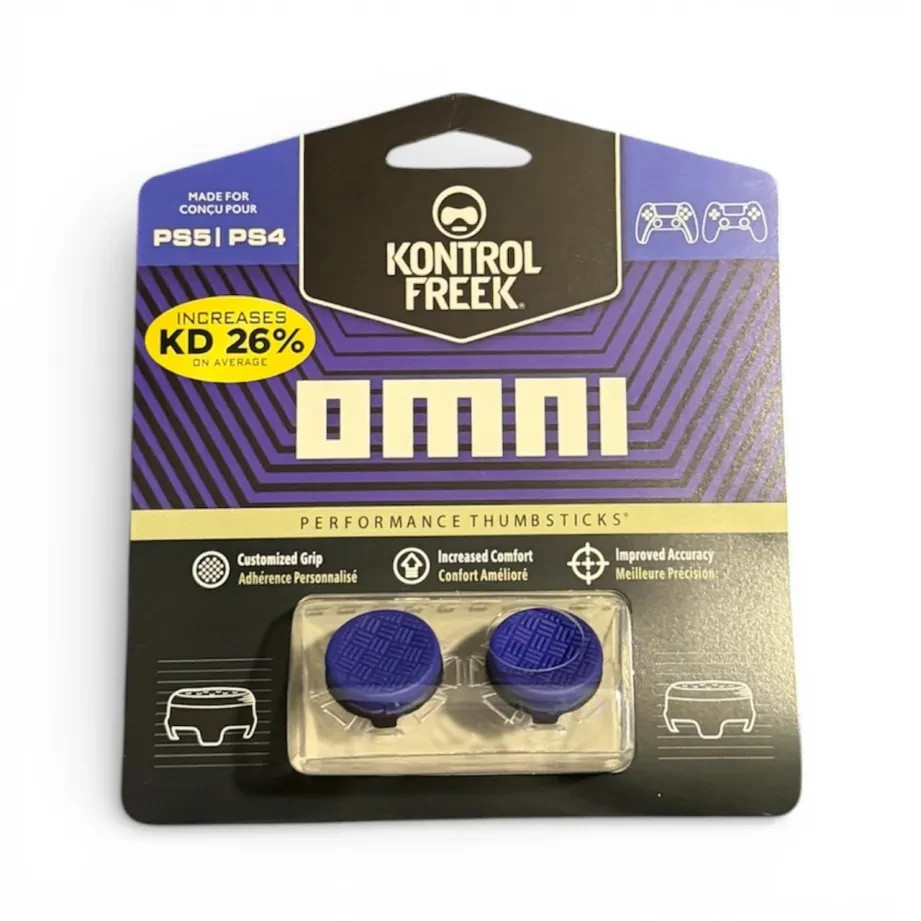 KontrolFreek FPS Thumbsticks for PS4/PS5 – Omni Purple – Ships Fast