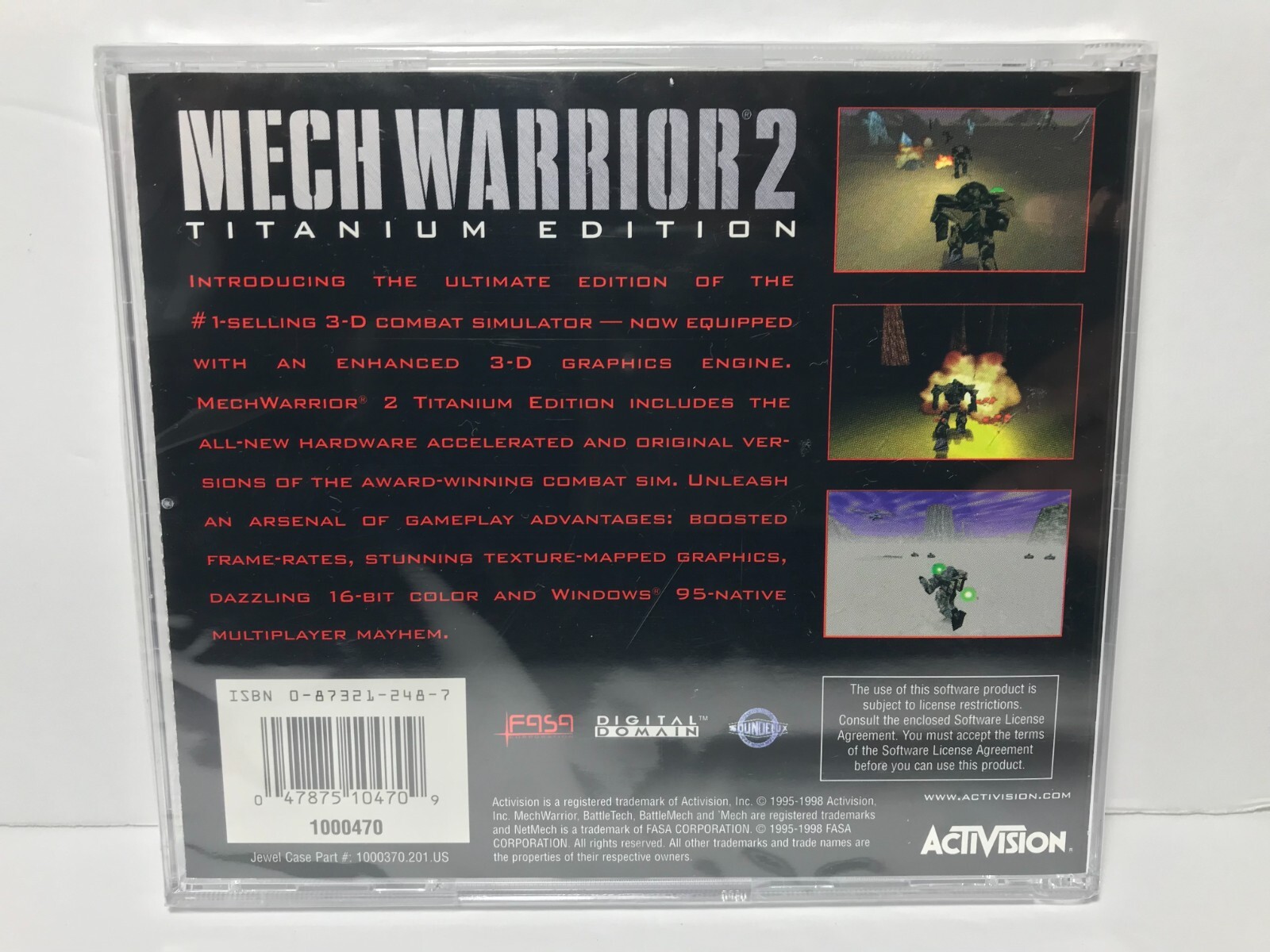 MechWarrior 2: Titanium Edition (PC, 1998) – SEALED BRAND NEW