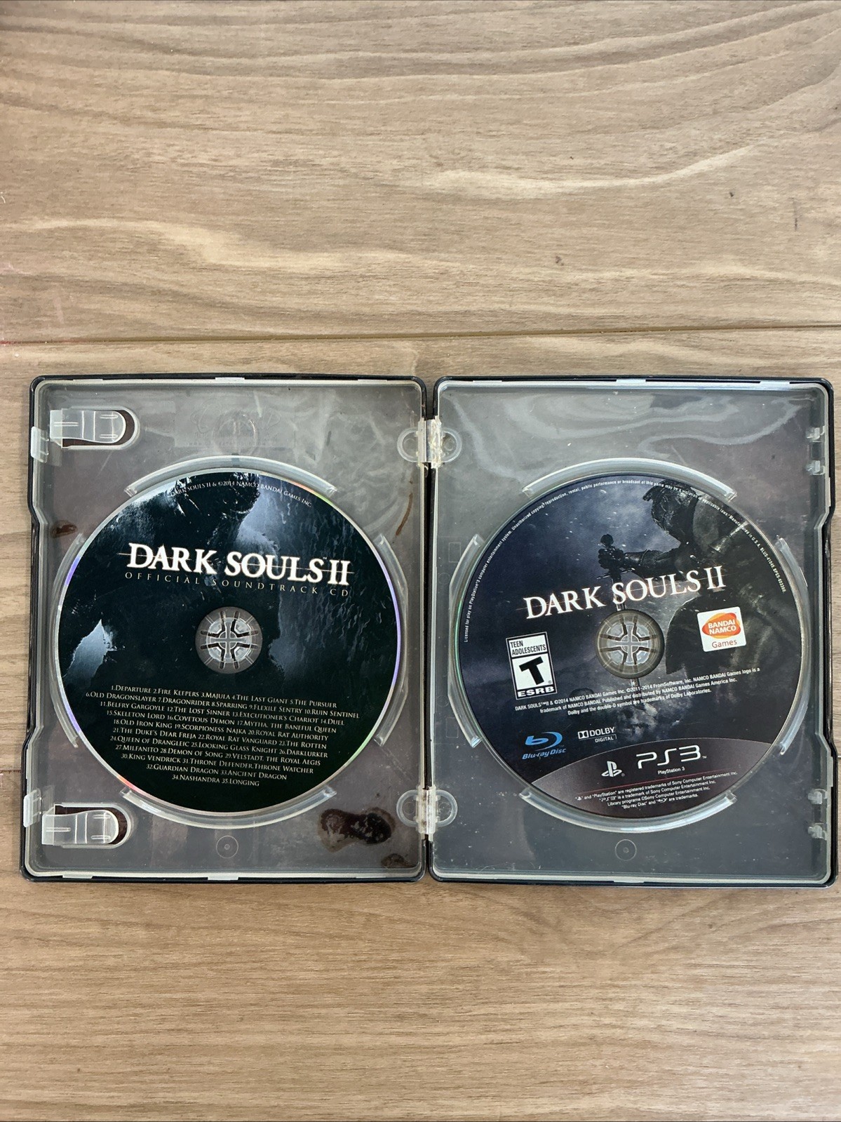 Dark Souls 2 II Steelbook – Microsoft Xbox 360/Sony PlayStation 3 PS3