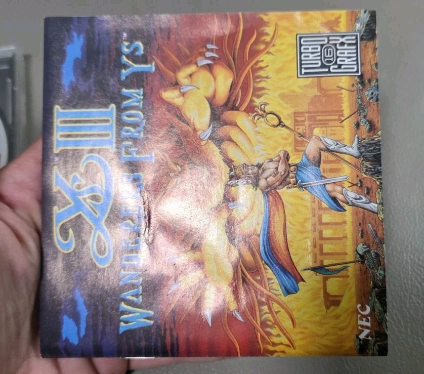 Ys III 3: Wanderers From Ys for TurboGrafx 16 CD / TurboDUO – Complete