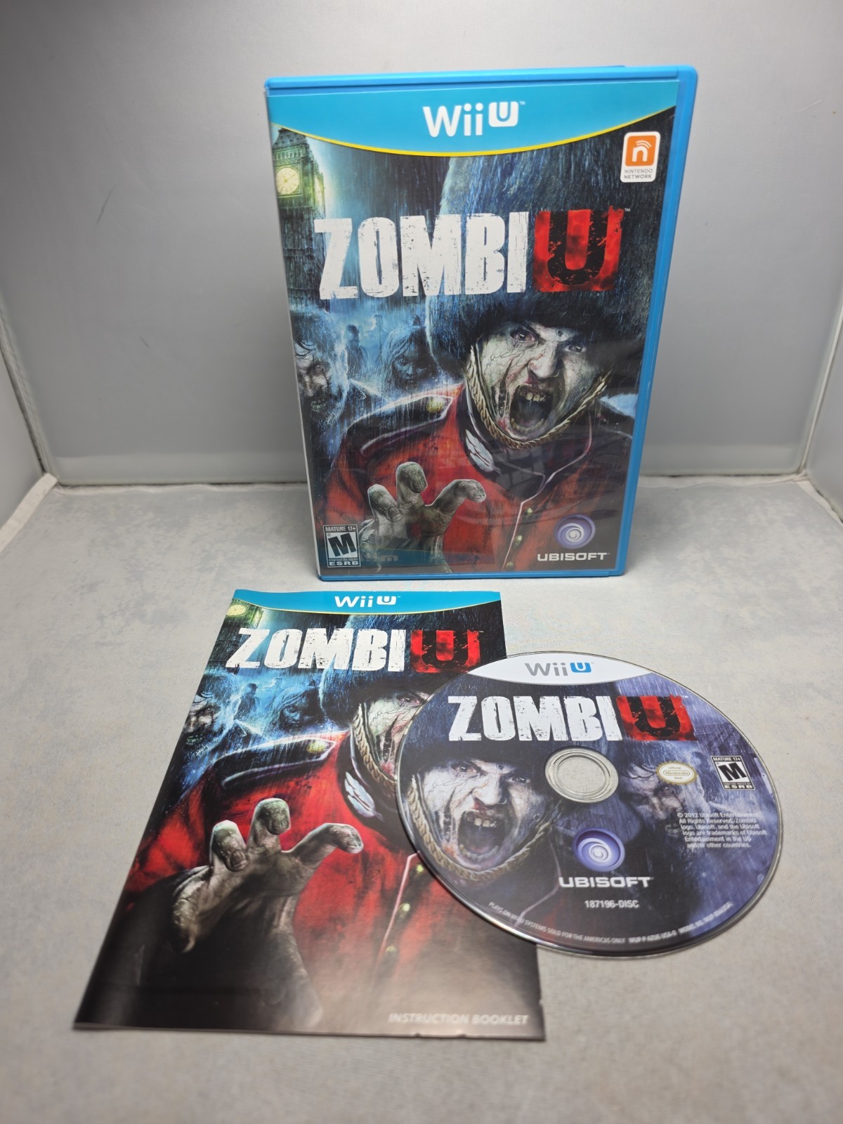 Nintendo Wii U Zombi U Authentic Complete Tested Mint